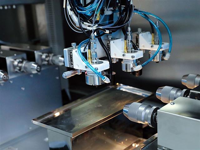 超聲球囊涂藥并聯(lián)噴頭