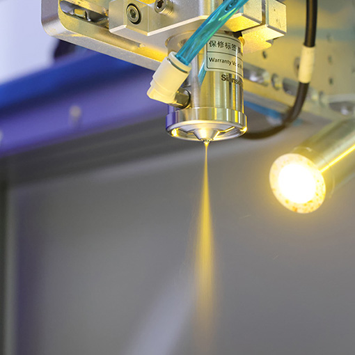 超聲波噴頭工作狀態(tài)